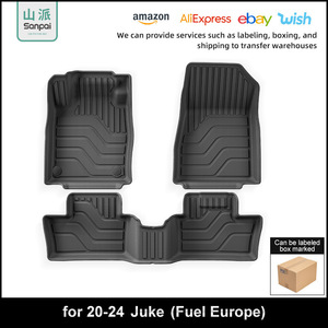 Tappetini in TPE Personalizzati e Rivestimento per Bagagliaio per <span class=keywords><strong>Nissan</strong></span> <span class=keywords><strong>Juke</strong></span> 2020-2024, <span class=keywords><strong>Accessori</strong></span> Interni SUV Impermeabili e Antimacchia - Product Image 2