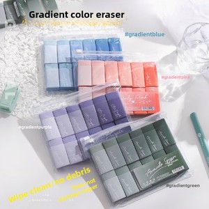 <span class=keywords><strong>Gomme</strong></span> à effacer en plastique dégradé pour étudiants, efface proprement en laissant des traces, série de couleurs Morandi, <span class=keywords><strong>gomme</strong></span> <span class=keywords><strong>magique</strong></span> élégante Instagram - Product Image 3
