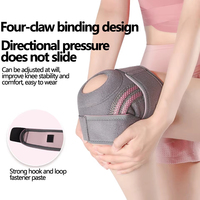Genouillères orthopédiques de compression avec stabilisateur latéral réglable pour le soulagement de la douleur au volleyball