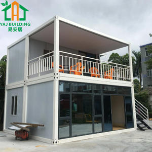 Conteneur en acier préfabriqué détachable pour chambre simple 20 pieds 40 pieds pour bureau appartement facile à installer maison préfabriquée modulaire - Product Image 4