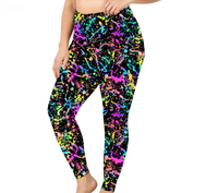 Leggings personnalisés d'entraînement pour femmes Yiwu Leggings imprimés de patte de léopard beurre doux lait soie Leggings imprimer