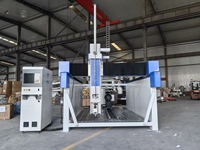 Machine de fraisage CNC rotative à 4 axes, 5 axes, 3D, 4D, pour le bois, le polystyrène, le mousse EPS, le plastique, le styromousse
