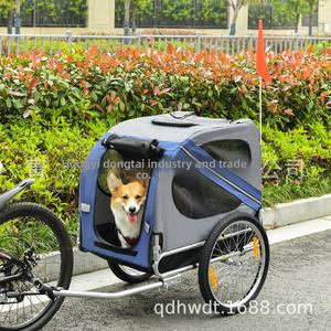 Fabricant Vente en gros Poussette pliable <span class=keywords><strong>pour</strong></span> chat et <span class=keywords><strong>chien</strong></span> <span class=keywords><strong>pour</strong></span> <span class=keywords><strong>Amazon</strong></span> Grande remorque <span class=keywords><strong>pour</strong></span> animaux de compagnie Rangement pratique <span class=keywords><strong>pour</strong></span> chariots à main - Product Image 4