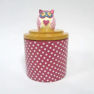 Изготовленные на заказ коробки для украшений в виде кольца совы, ожерелья, Симпатичные животные, из смолы, чехол для украшений для девочек, ручной работы, коллекционный чехол для хранения - Product Image 1