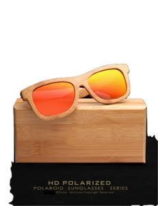 Lunettes De Soleil Homme Wooden Frame <b>Sunglasses</b> Coated Retro Bamboo Polarized <b>Sunglasses</b> Wholesale - Product Image 3