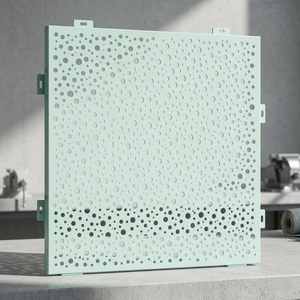 Muro Cortina Curvo Contemporáneo con Acabado PVDF para Aplicaciones Exteriores en Edificios - Product Image 1