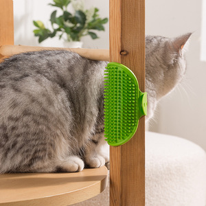 Brosse de bain pour animaux de compagnie Yige TPR 297, poils doux, outil de massage pour le toilettage des chiens - Product Image 3