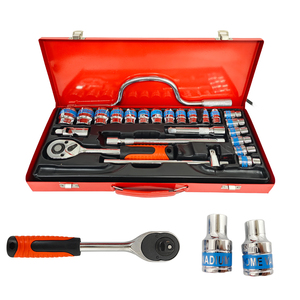 Gereedschapskistset Monteur Professioneel 24 Stuks 1/2 "Dopsleutel Set Professionele Dopset - Product Image 2