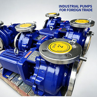 Bomba de Succión Axial Horizontal de Acero Inoxidable IH50-32-125 ZhongSheng, Estable, Bajo Ruido, OEM, para Múltiples Aplicaciones Industriales
