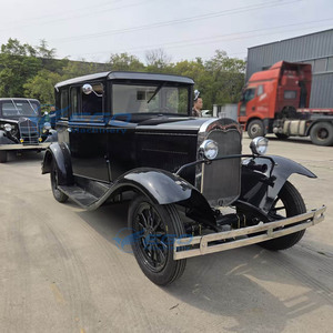 Vehículo Eléctrico Profesional para Bodas, Coche Clásico Vintage Negro para Adultos, para Viajes de Ocio - Product Image 1