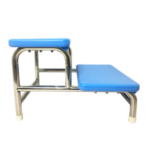 <span class=keywords><strong>Médical</strong></span> haute résistance en acier inoxydable médecin large pédale lit d'hôpital contrôle du patient Double <span class=keywords><strong>2</strong></span> couches repose-pieds tabouret deux <span class=keywords><strong>marches</strong></span> - Product Image 4