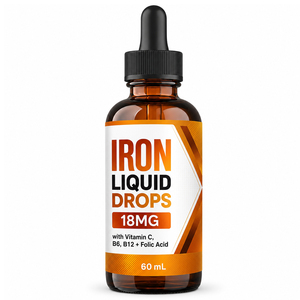 Premium Blood Tonic Glycinate Liposomal Natural <b>Supplement</b> Calcium Zinc Selenium Iron Oral Liquid Drops Adult Anemia Support - Product Image 1