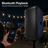 Speaker Aktif Profesional 1500W 15 Inch PRX815W dengan DSP Bluetooth USB Speaker Profesional Portabel untuk Acara Pertunjukan