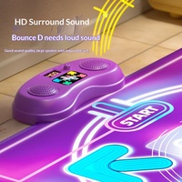 Tapis de danse électronique pour enfants avec design pliable pour salon, jeu de fitness, activité d'exercice en intérieur, cadeau
