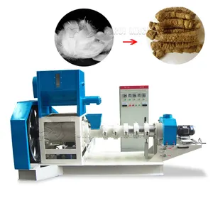 bird poultry feather meal extruder mill/goose feather meal processing equipment