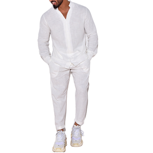 Men's Formal <b>Brown</b> Satin Shirt With Cream Polka Dot <b>Tie</b> Set Autumn Wear Cheap Price OEM Export Custom Logo - Product Image 1