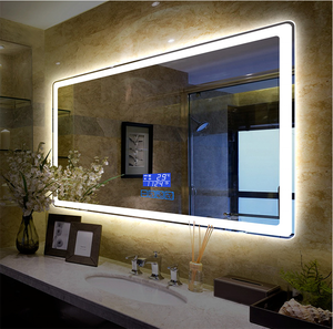 Modern Anti-Fog Smart <strong>Silver</strong> Glass Bath <strong>Mirrors</strong> Touch Switch <strong>Bathroom</strong> <strong>Mirror</strong> IP44 Waterproof Wall Led <strong>Mirror</strong> With bluetooth - Product Image 2