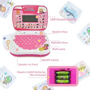 Ordinateur portable éducatif pour enfants, <span class=keywords><strong>jouet</strong></span> d'apprentissage portable en français, tablette éducative pour enfants, <span class=keywords><strong>jouet</strong></span> éducatif - Product Image 1