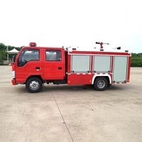 1SUZU Truk Pemadam Kebakaran Air dan Busa Kecil 4x2 2000L Diesel Kota