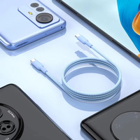 Câble de charge rapide USB-C vers USB-C PD 60W pour téléphones mobiles iPhone 15 16 17 Pro Max Samsung OPPO Xiaomi Redmi iPad
