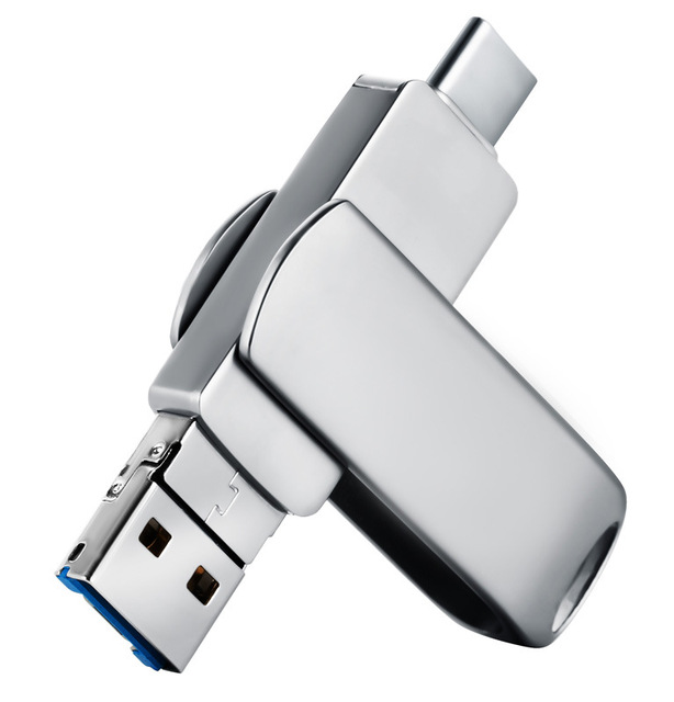 4-in-1 Mobile Phone USB Flash Drive for Apple Android Type-C Mobile Phone USB Flash Drive 1TB Manufacturer Wholesale