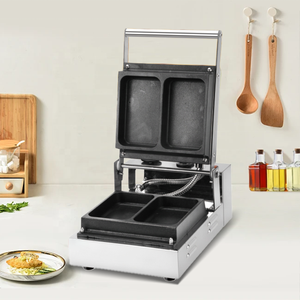 ปรับแต่งเครื่องปิ้งขนมปังเชิงพาณิชย์ 2 ชิ้นอุตสาหกรรมเครื่องจําหน่ายสแตนเลส No-Stick สําหรับเครื่องครัวอาหาร - Product Image 3