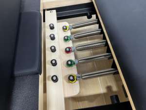 Máquina semicomercial hogar madera de arce <span class=keywords><strong>cama</strong></span> de <span class=keywords><strong>cama</strong></span> <span class=keywords><strong>plegable</strong></span> portátil reformador de Pilates <span class=keywords><strong>plegable</strong></span> - Product Image 3