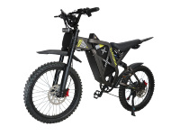 Vélo électrique hybride, Vélo tout-terrain électrique économique, Vélo avec pneus 70/100-19, Vélos électriques, Kit de conversion E-Bike, Entrepôt UE/US