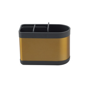 Bouchon d'évier 2 en 1 en acier inoxydable avec 2 bouteilles de détergent Porte-éponge Boule de savon Ensemble de distributeur de savon tout en un - Product Image 2