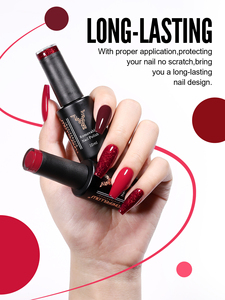 Nouvel arrivage de vernis à ongles en gel Ensemble de vernis à ongles en gel UV <span class=keywords><strong>semi</strong></span>-<span class=keywords><strong>permanent</strong></span> pour salon à domicile DIY Gel de <span class=keywords><strong>manucure</strong></span> longue durée - Product Image 3