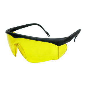 Lunettes de sécurité CE EN166 avec coussinet nasal PVC souple, barre de sourcils TPR et lentilles PC résistantes aux impacts - Product Image 4