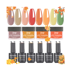 IPHF 15 Ml Hema Free No Wipe Gel Paint Uv Gel Esmalte de uñas 15 Ml Set 3 en 1 Esmalte de uñas en polvo <span class=keywords><strong>Kit</strong></span> Nail Gel Polish Set - Product Image 6