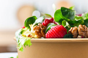 חם למכירה מזון מותאם אישית כיתה צהריים מזון מיכל takeway חד פעמי נייר מלבן קערה מרובע - Product Image 5