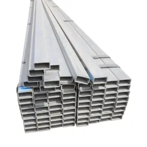 China supplier galvanized steel pipe rectangular hollow section welded tube