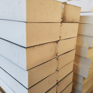 Bonne isolation personnalisée Panneau mural sandwich en PU Panneau sandwich en <span class=keywords><strong>polyuréthane</strong></span> <span class=keywords><strong>Toiture</strong></span>/revêtement de sol/cloison/mur intérieur et extérieur - Product Image 4