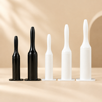 Flacon seringue cosmétique de luxe vide avec bouchon à vis en plastique pour crème contour des yeux, crème visage, correcteur, huile essentielle, et produits raffermissants pour la peau, disponible en 2ml, 3ml, 5ml