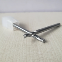 Fraise à dégrossir en carbure monobloc haute précision à 2 dents pour fraisage en montée, fraises CNC, bon prix, personnalisable ODM/OEM