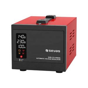 Mini régulateur de relais de Type bureau <span class=keywords><strong>500</strong></span>/1000VA 220V/230V affichage numérique Style européen AVR/AVS/DVS - Product Image 6