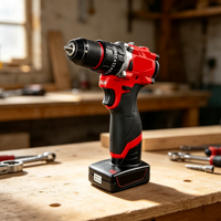 Perceuse à percussion sans fil compacte (outil seul) – Visseuse électrique pour le bois, le métal, la maçonnerie, les meubles et les travaux de construction