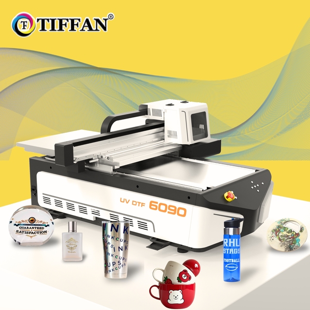 High Quality Flatbed Uv 6090 Printer 3d Led Digital Inkjet Printers for Pen Bottle Phone case Crystal Label Used Demo