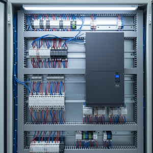 Variateur <span class=keywords><strong>de</strong></span> fréquence VFD2200CH43A-21 pour optimiser les tours <span class=keywords><strong>de</strong></span> refroidissement et les compresseurs à 460 V triphasé, offre un contrôle précis du couple - Product Image 1