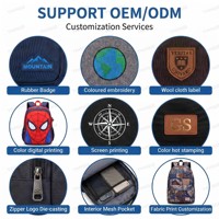 Mochila Portátil Antirrobo Personalizada de PU con Brillo y Logotipo del Nombre del Equipo TYHYGGE, Cierre de Cremallera de Alta Capacidad, MOQ Bajo