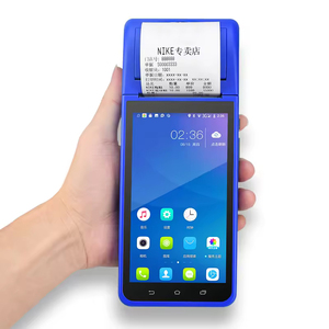 Terminal de point de vente portable Android 5,45 pouces, <span class=keywords><strong>caisse</strong></span> enregistreuse mobile, lecteur NFC 4G, imprimante BT WIFI, scanner de codes-barres - Product Image 1