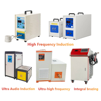 Dispositif de chauffage par induction électromagnétique portable IGBT 25KW, chauffage haute fréquence pour le trempeage des roulements