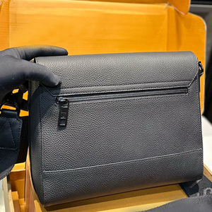 Thiết Kế Da Bền Trọng Lượng Nhẹ Duy Nhất Tráng Vải Messenger Túi Phong Cách Thực Tế Vai Túi Cho Nam Giới - Product Image 2