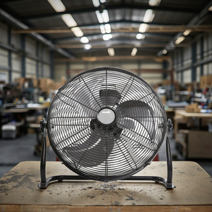 Ventilateur de refroidissement industriel noir de 18 pouces en métal de haute qualité, à 3 vitesses et débit d'air élevé, pour usage hôtelier et commercial, vente en gros usine - Product Image 6