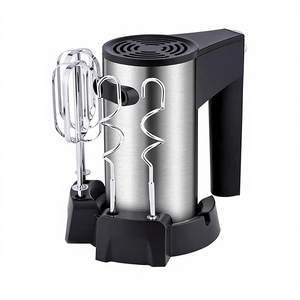 Stainless Steel <b>Kitchen</b> Egg Beater Household Handheld Electric 300W High Power 5-Speed Baking Cake Cream Mixer - Product Image 2