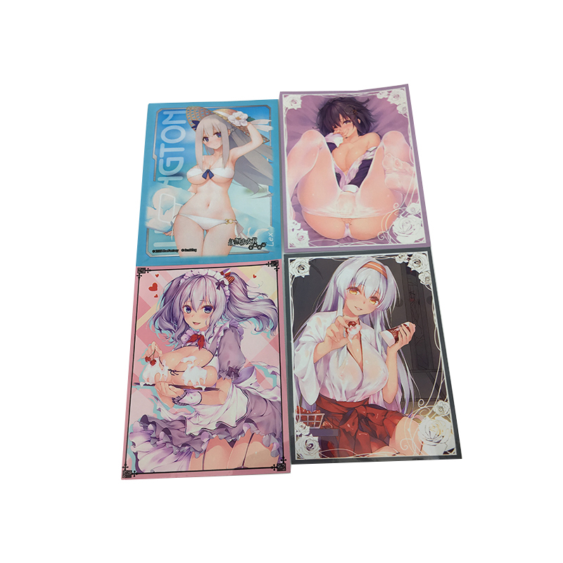 Design Printing Sexy Girl Card Sleeves Trading Card Sleeves Art Card Sleeve  Yugioh Board Game