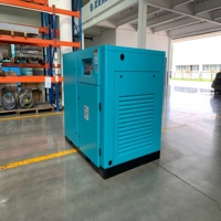Compresseur à vis monophasé à fréquence variable pour un air comprimé stable dans la production industrielle