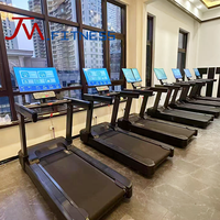 2025 Offre Spéciale Smart Fitness équipement de cardio commercial course ascenseur pente silencieux multi-fonction 32 pouces écran tapis roulant
